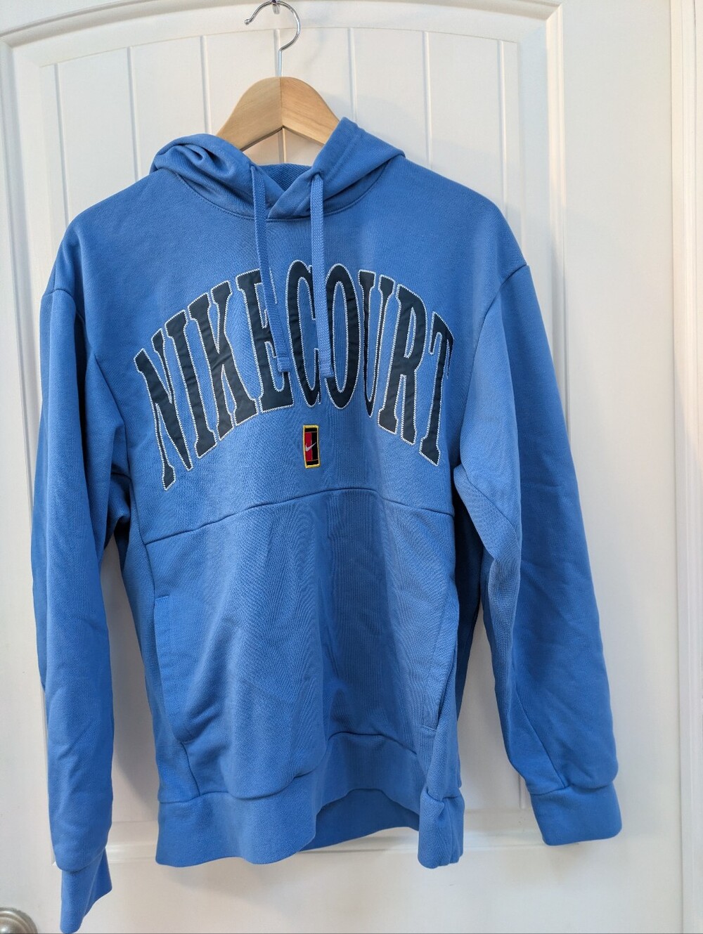 Nike Blue 'NIKE COURT' Pullover Hoodie - Picture 2 of 7